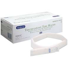 YASCO 트라케스토미 밴드 T-홀더 케뉼라목끈 기관절개 목끈 트라케스토미 밴드, 5개