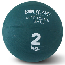 바디아트 고무 메디신볼, 그린, 1개