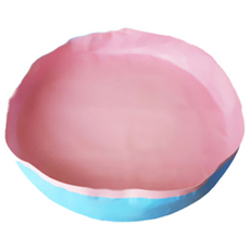 遊戲墊+收納袋, 粉色 天空藍