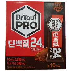 닥터유 프로 단백질바 (16봉입) /코스트코, 1.12kg, 1박스