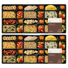 헬로잇츠 다양한끼 식단관리 도시락 12팩 (6종x2) 220g, 12개