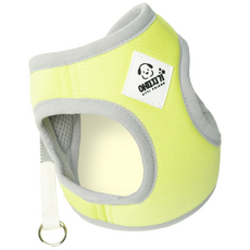 아띠지기 강아지 초경량 X형 에어리 하네스, 1개, 프리지아