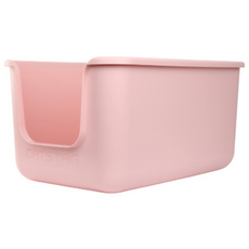 캣츠태그 묘래박스 오리지널 고양이 화장실, 핑크, 1개