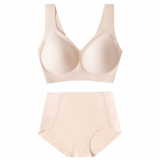 [프레뉴] 여성 심리스 브라 팬티 세트