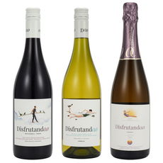 무알콜와인 논알콜 무알콜 샴페인 디스프루딴도 화이트 레드 스파클링 3종 세트