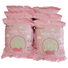 깨끗한고양이 편백두부모래 가는입자 7L 국내생산 미요, 6개