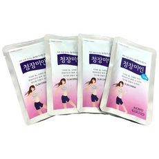 청장미인 슬림드링크, 100ml, 4개