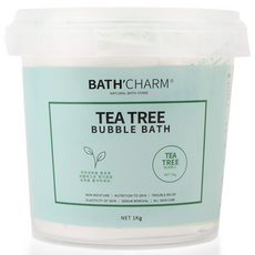 BATH'CHARM 死海鹽茶樹泡泡浴入浴劑, 1kg, 1個
