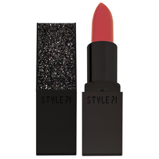 STYLE71 絲絨口紅, S6(口紅) Black Glitter(蓋子), 1入, 3.5g