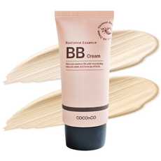 코코앤코 윤광 발림좋은 촉촉커버 비비크림 미백 주름 자외선차단 50ml SPF50+PA++++세련된커버피부, 21호라이트베이지, 1개