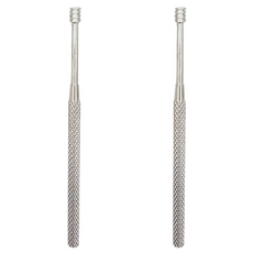 IACTRESS 不鏽鋼螺旋掏耳棒, 單一顏色, 2個