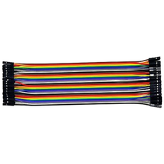 40핀 아두이노 점퍼케이블 20cm 암암 F-F 점퍼선