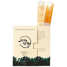 진해양봉 아카시아꿀 야생화꿀 혼합구성 벌꿀스틱, 120g, 1개