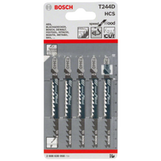 보쉬 T244D 목재용 직쏘날 5PCS, 1팩
