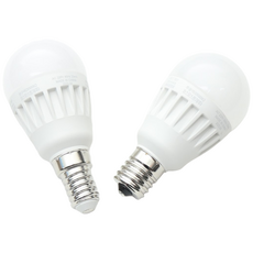 LONG e14 미니크립톤 LED 5W, 2개, 주광색