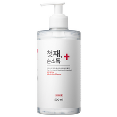 첫째손소독 겔 펌프형 에탄올 70% 의약외품 MSDS, 3개, 500ml