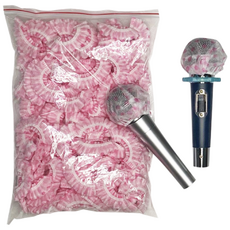 위생마이크커버 [컬러] 유/무선 겸용 벌크타입 노래방 마이크카바