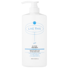 LIKE THIS 손상모발 집중케어 탄력 윤기개선 15 000PPM 글라이신 헤어 트리트먼트, 1L, 1개