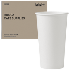 나나커피 20온스 무지 종이컵 (600ml), 1개, 1000개