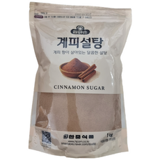 엄마손 계피설탕 시나몬슈가, 2개, 1kg