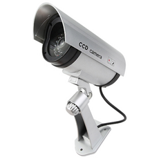 이놀 프리미엄 모형 CCTV IR 가짜 더미 적외선 감시 카메라 IN11D LX104, 1개
