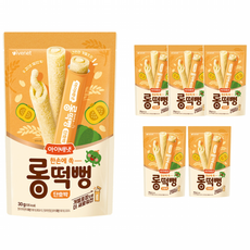 아이배냇 한손에 쏙 롱떡뻥, 6개, 30g, 단호박맛