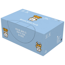 뽑아쓰는 일회용앞치마 접접이 박스형 40x70 (50매), 1박스, 화이트