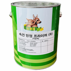 [노루페인트] 에나멜 속건 방청 프라이머 (R) 적갈색 4리터 / 사비 녹방지 광명단 방청하도, 1개, 4L