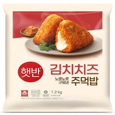 [CJ]햇반쿡반 김치치즈 주먹밥 100g x 12, 12개
