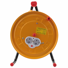 접지릴 1.5SQ 전선릴 전기릴선 캠핑용 전기작업선, 1개, 노랑, 28m