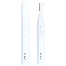 브이브이랩 충전식 전동 눈썹 정리기, 화이트, VC-22