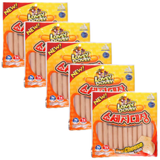 러비더비 강아지 소세지대장 간식, 치즈, 165g, 5개