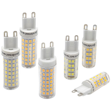 LED G9 램프 핀램프 핀전구 2.6W 4W 4.2W 미니 꼬마 전구, 1개, LED G9램프 4.2W, 주백색(4000K아이보리 불빛), 주백색