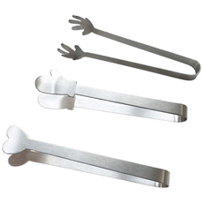 일호장신구 귀여운 미니 스텐 다용도 집게 3s 손가락 장갑 하트 디저트 핑커 포크 홈카페, 1개, 손가락+장갑+하트