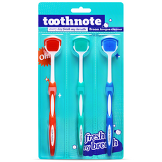 tooth note 舌苔刷 3件組, 1組