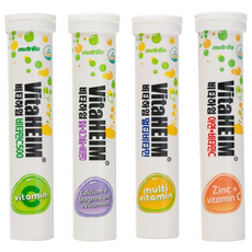 VitaHEIM 비타하임 C500+아연+멀티+칼마디, 4개, 20정