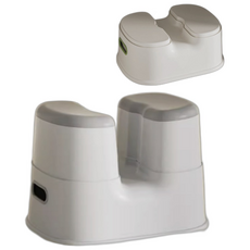 좌욕기 좌욕의자 u자형의자 변기발판 목욕탕의자 가정용 치질좌욕기 욕실의자 비데의자 미끄럼방지, 그레이