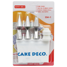 국산 깍지세트 소 스텐레스 케익데코 쿠키만들기, 1개