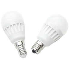 LONG e14 미니크립톤 LED 5W, 2개, 전구색