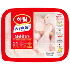하림 친환경 프레쉬업 무항생제 닭볶음탕용 900g (냉장), 하림 프레쉬업 닭볶음탕 900g, 1개