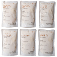 [한촌설렁탕] 프리미엄 곰탕 진육수 (신선냉동), 6개, 450g