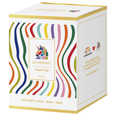 嬰兒身體頭髮沐浴香皂, 80g, 3個