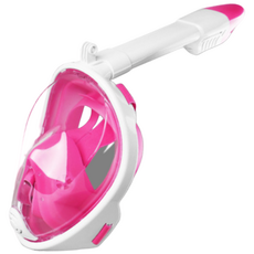 테시미스 풀페이스 스노쿨링 마스크 물안경 스노클장비, 오션핑크