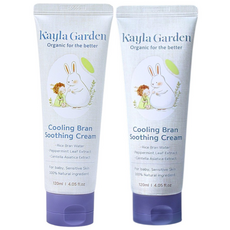 케일라가든 쿨링브랜 수딩크림 (쿨링 진정 보습 열감완화 여름용 수딩젤), 2개, 120ml