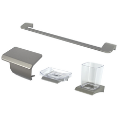 국산 무광600 욕실 악세사리 용품 4종 세트 휴지걸이 수건걸이 컵대 비누받침대 양치컵, 1개