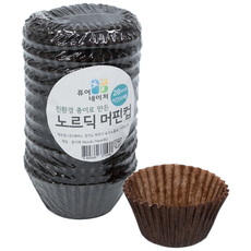 유산지컵 색지컵 노르딕 초코 28mm 1000개, 원형(초코)