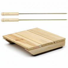 국내제작 수제 얼음썰매 원목 전통 썰매, 1개