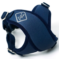 ATTI FRIEND 狗狗Neoprene舒適乾爽X型胸背帶, 海軍藍