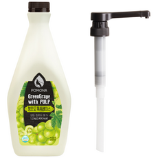 포모나 청포도 톡톡베이스 1.2kg + 전용펌프 세트