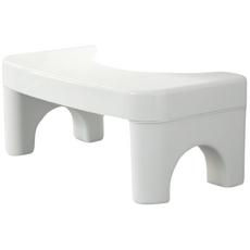 미끄럼 방지 변기 발판, 화이트, 1개